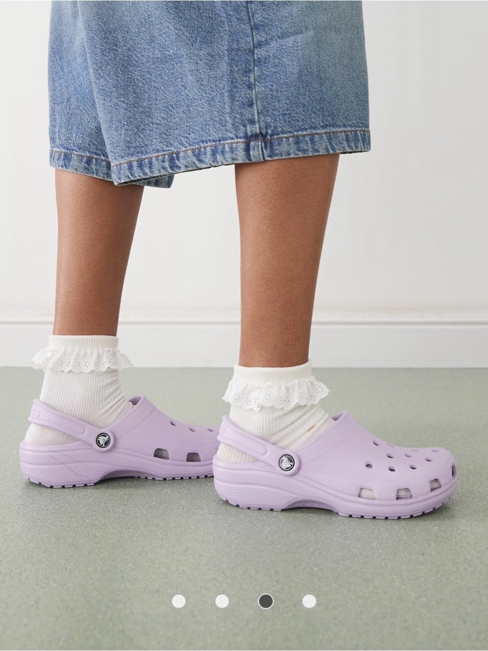 Lavender Classic Crocs Clog